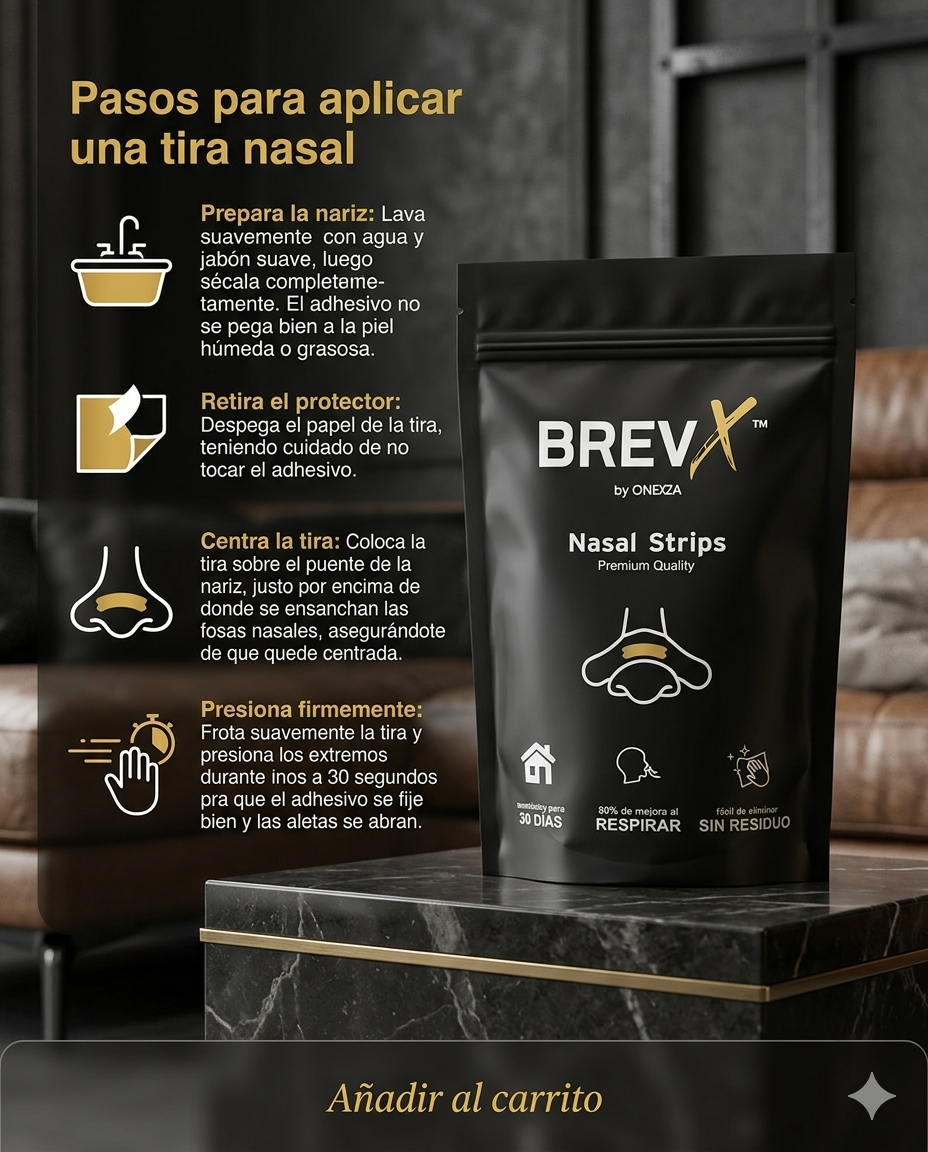 Tiras Nasales - BrevX